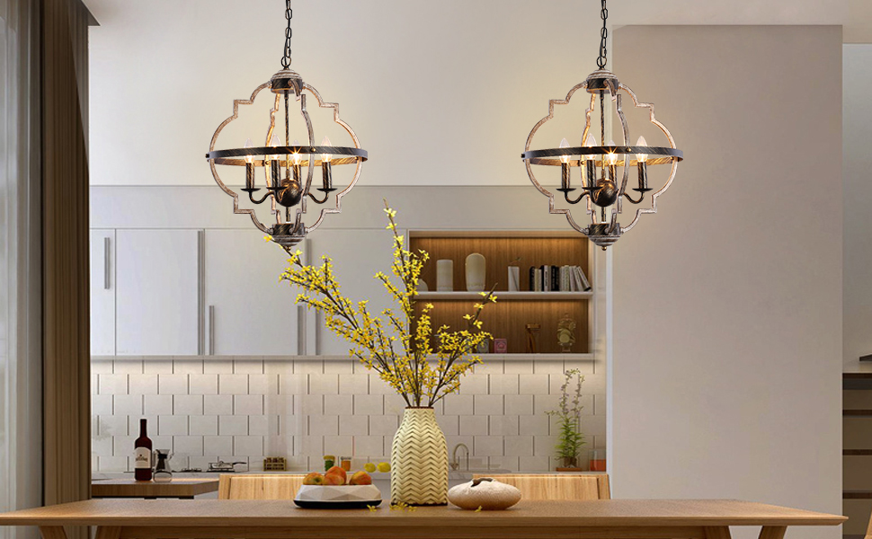 Farmhouse chandeliers for dining room