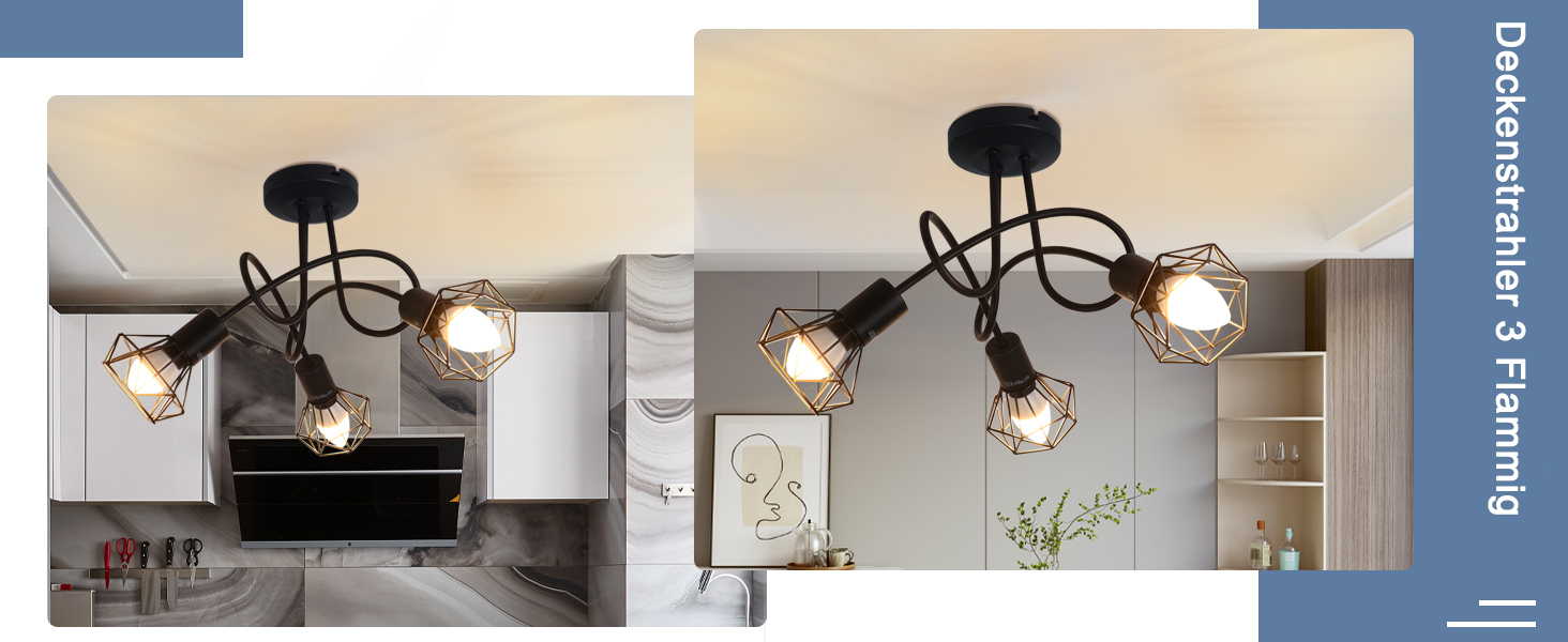 industrie deckenlampe