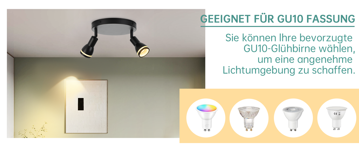 GU10 DECKENSPOTS