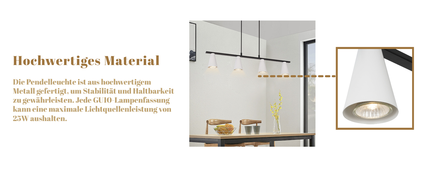 Pendelleuchte metall