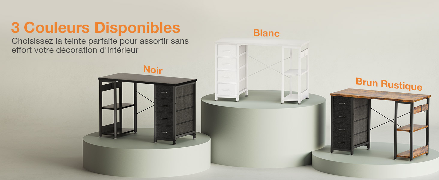 bureau tiroir