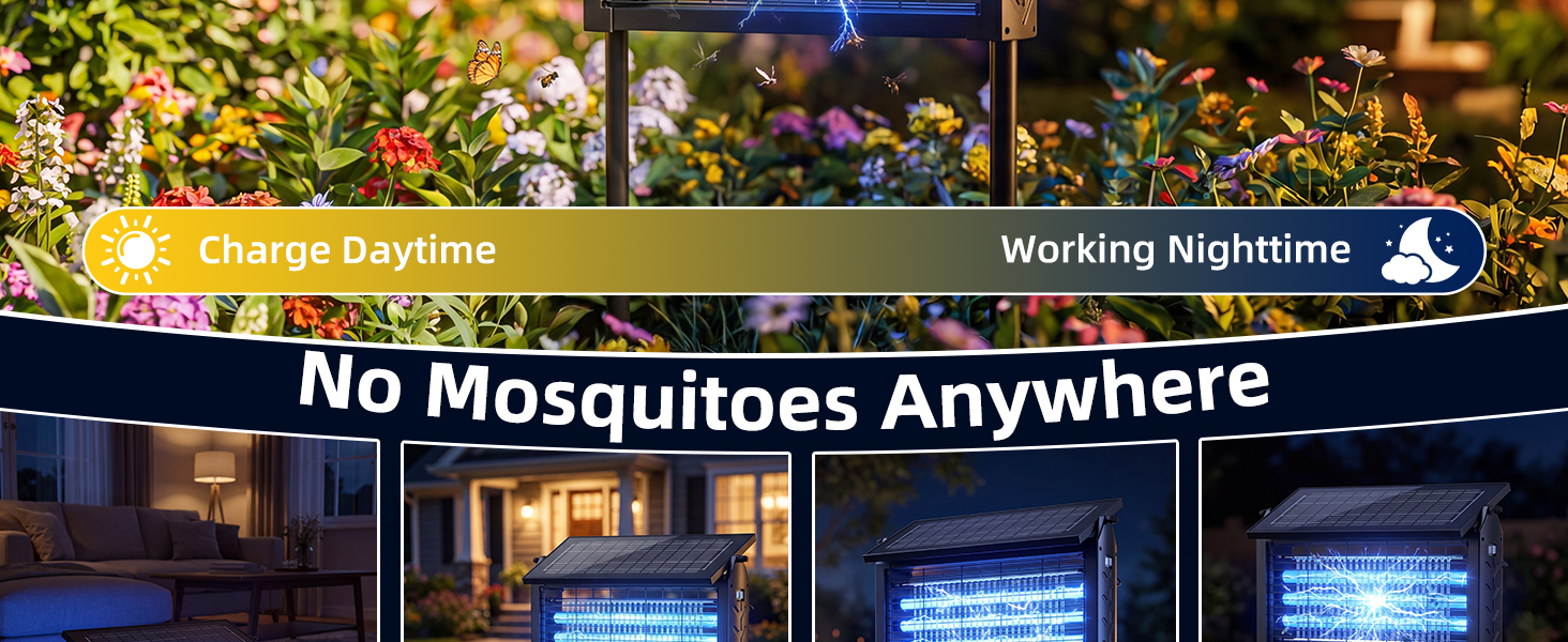 Auto On/Off bug zapper