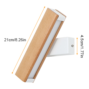 applique murale en bois
