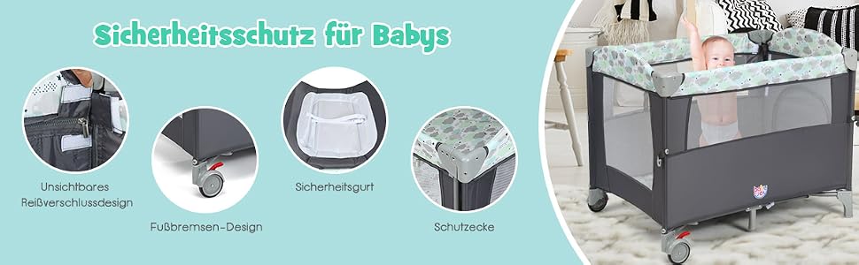 Sicherheitsschutz für Babys