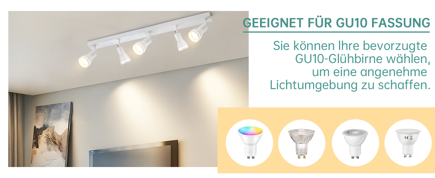 GU10 DECKENSPOTS