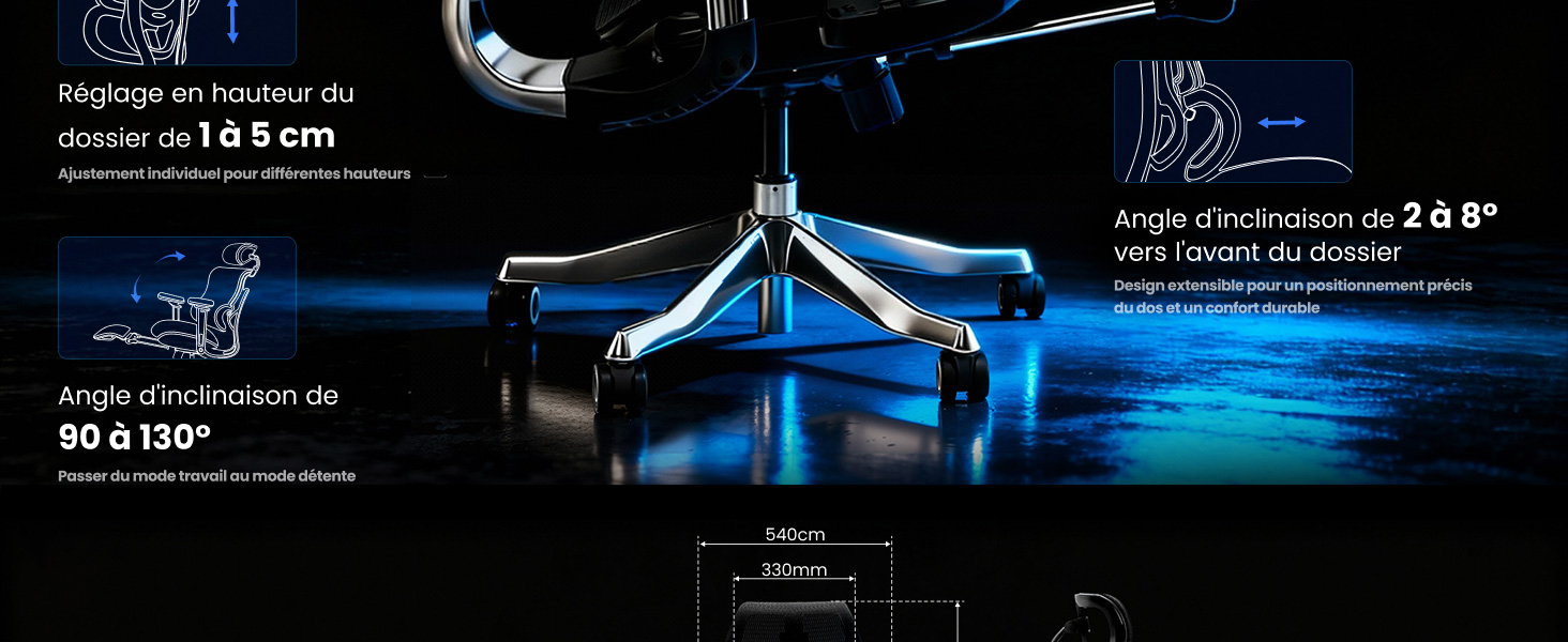 FlexiSpot ErgoX Max 6