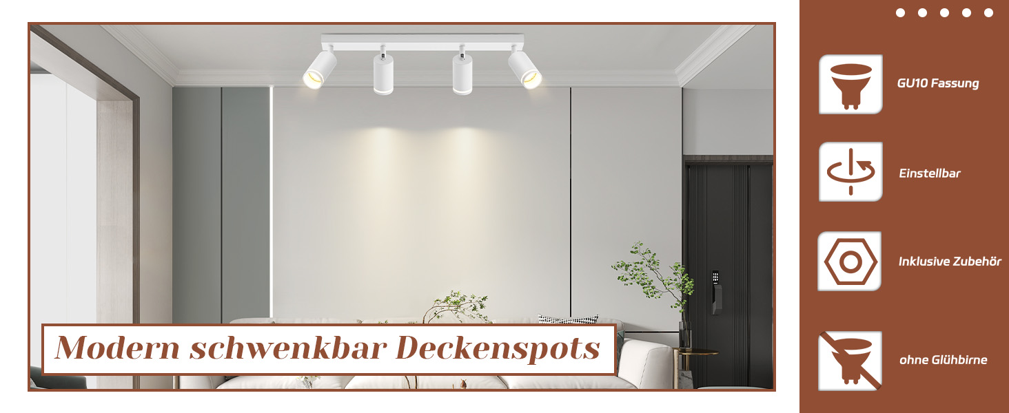 modern deckenstrahler