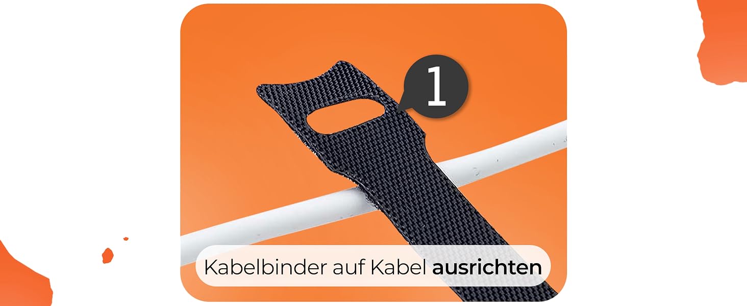 Align cable ties