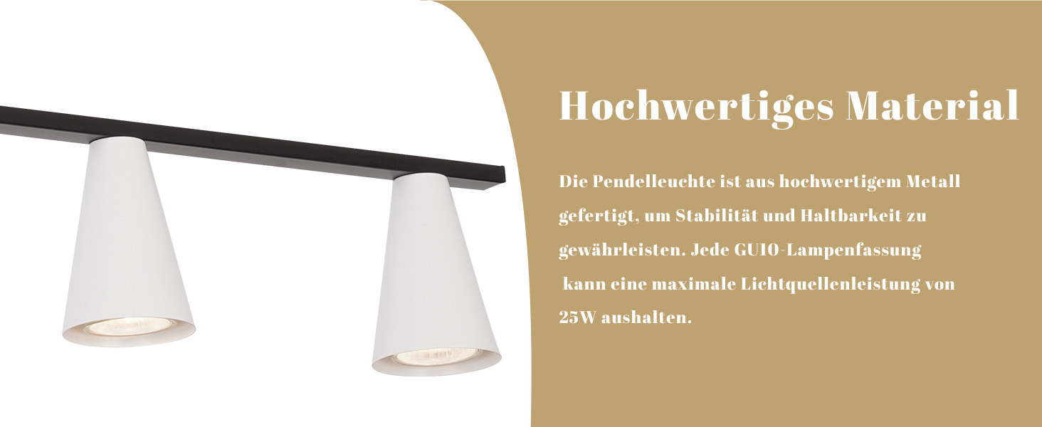 Esszimmerlampe lang