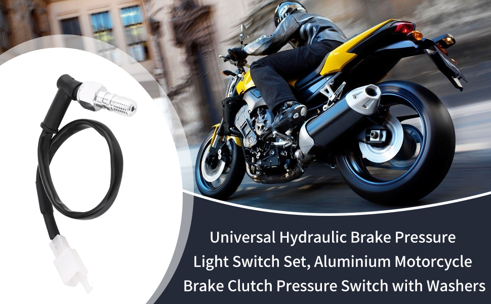 Universal Hydraulic Brake Pressure Light Switch Set