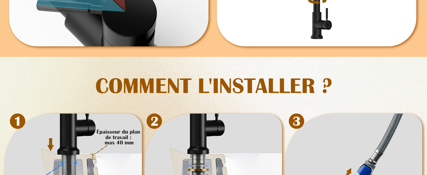 Diagrama de instrucciones para la instalación.