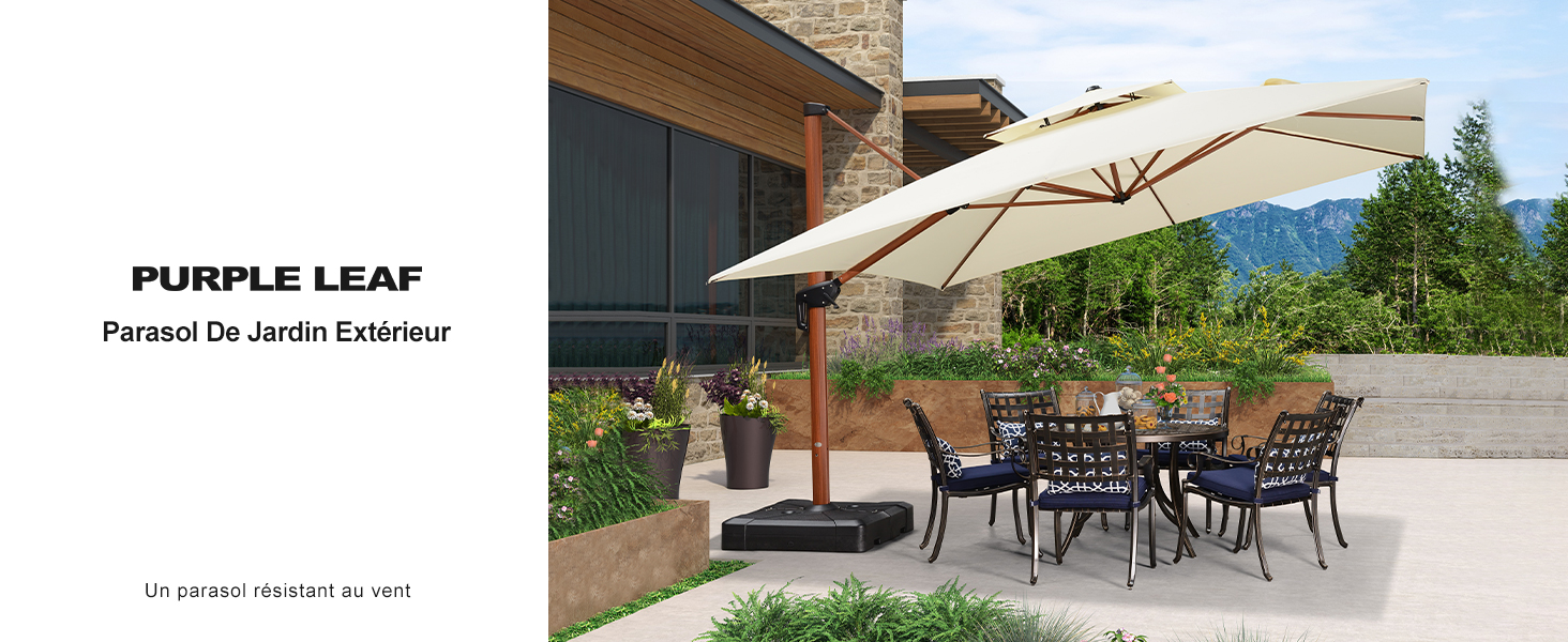 parasol avec pied