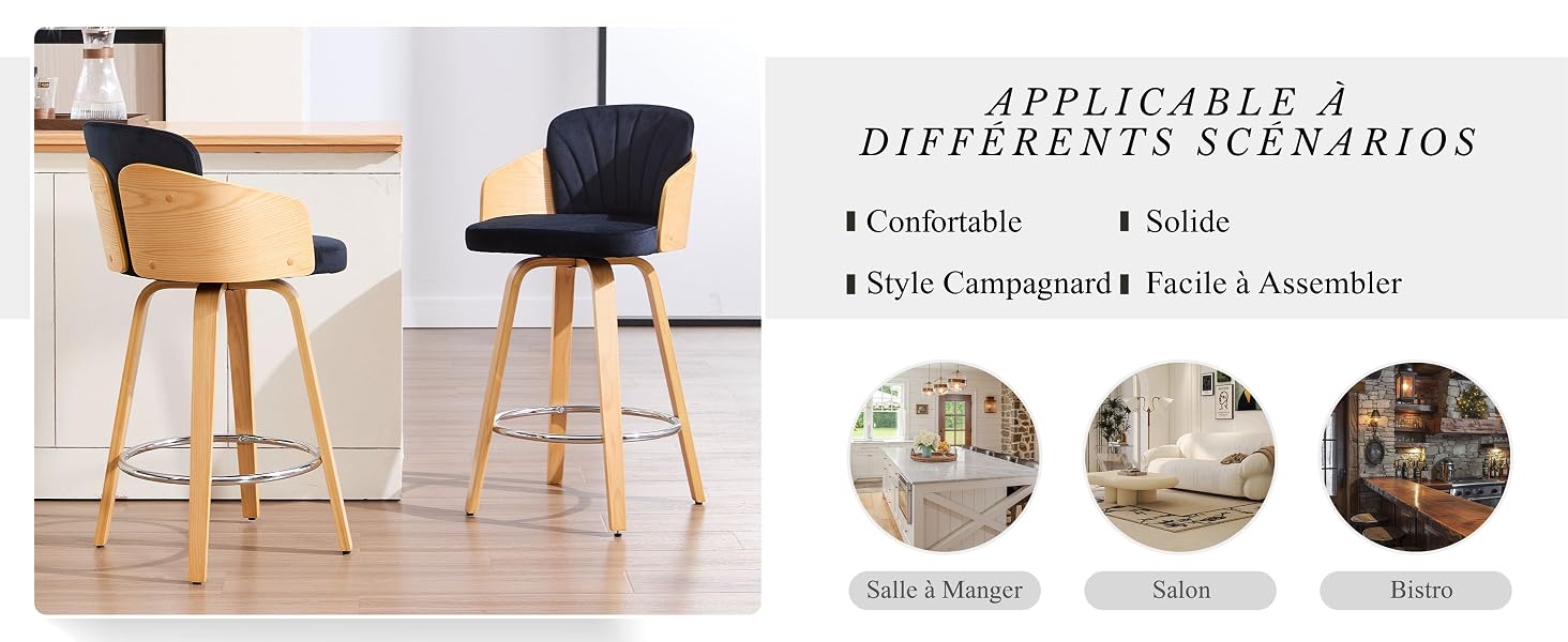 Chaise Haute Bar
