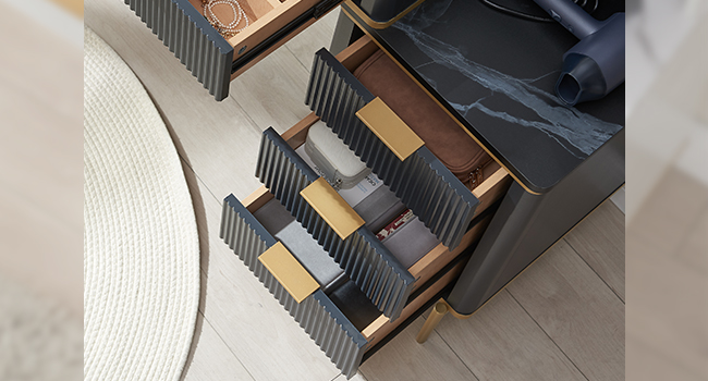 3 Drawers Side Table