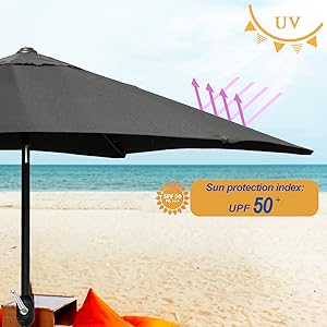 Parasol with Crank and Tilt