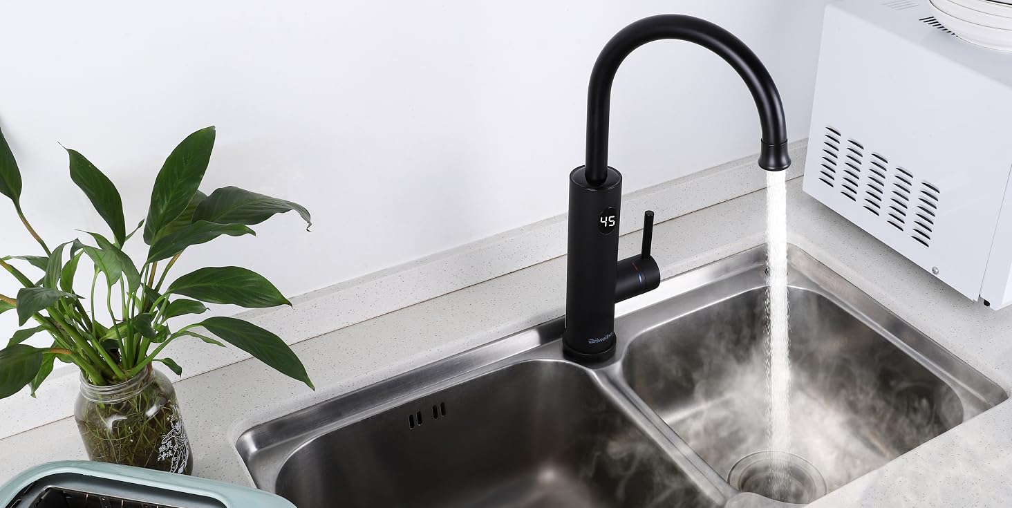 Grifo De Agua Caliente Eléctrico 