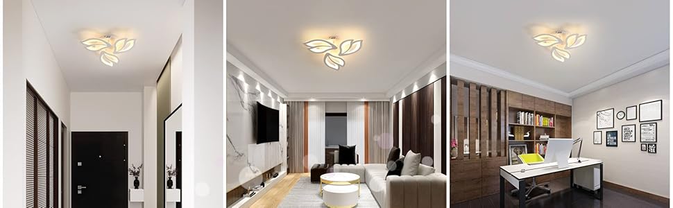 Moderne LED-Deckenlampe