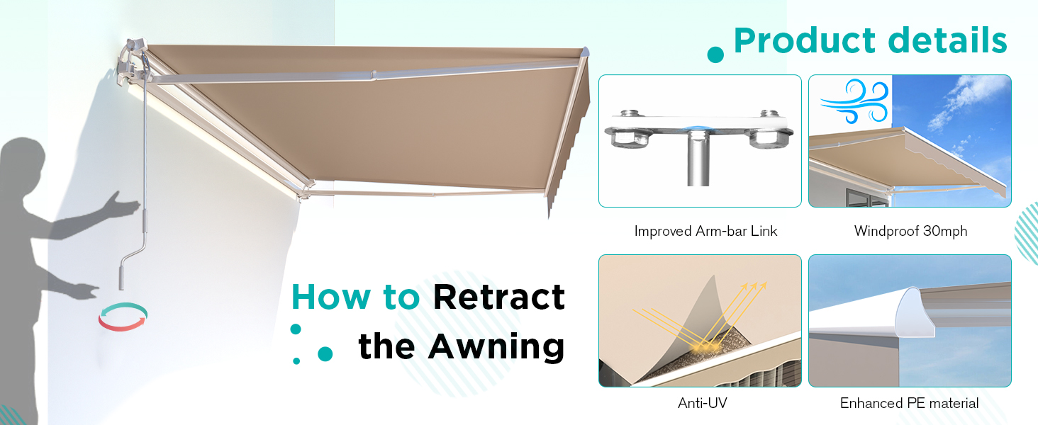 awnings for patio