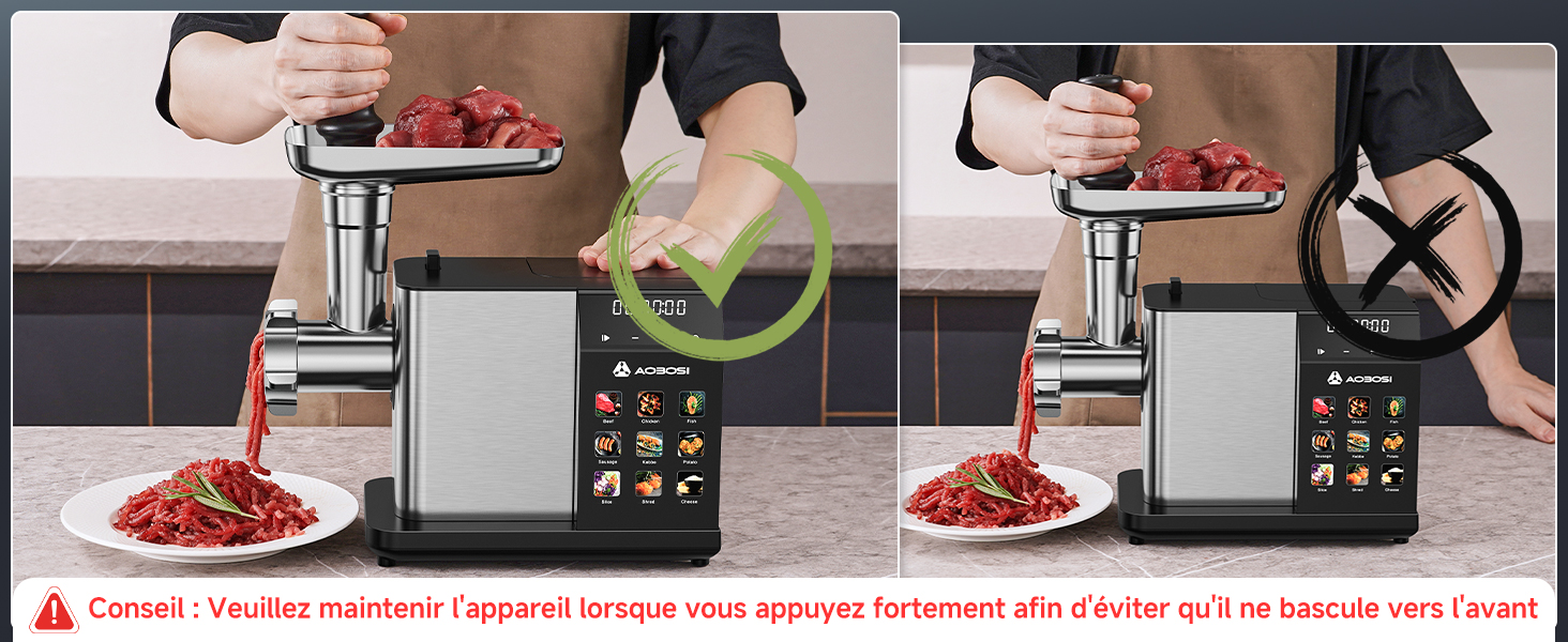 Séquence montrant la préparation d'un plat au micro-ondes, avec affichage de la minuterie. Plusieurs panneaux montrent le processus de cuisson d'un aliment de couleur rouge.