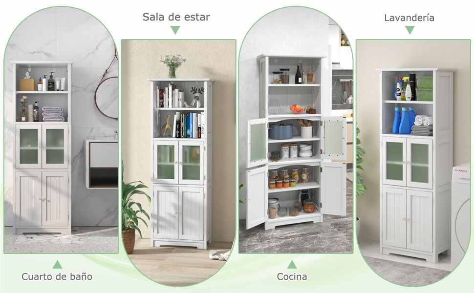 Armario Alto de Baño