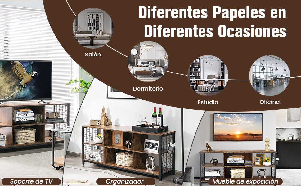 Mueble de TV de 65 Pulgadas