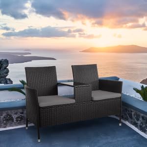 Banc de Jardin Résine