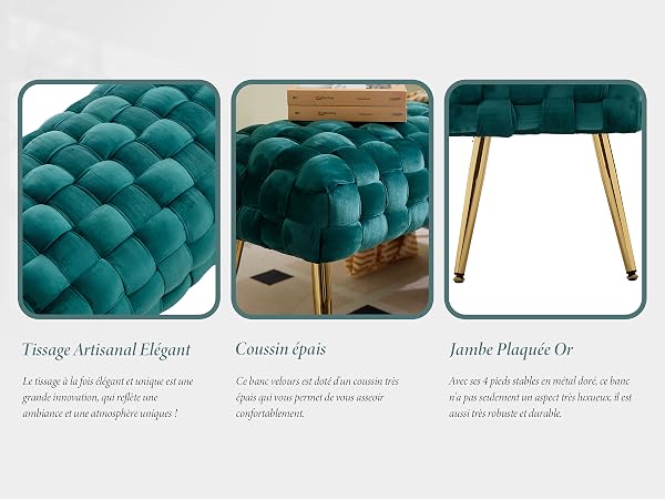 banc salon moderne banc confortable banc entree 