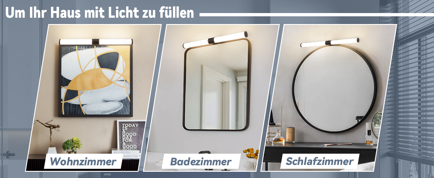 Miroir lumineux pour salle de bain