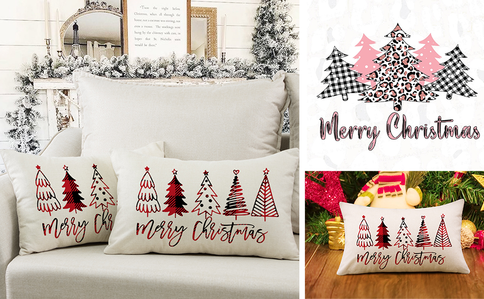 coussin noel 30x50 housse de coussin noel 30x50