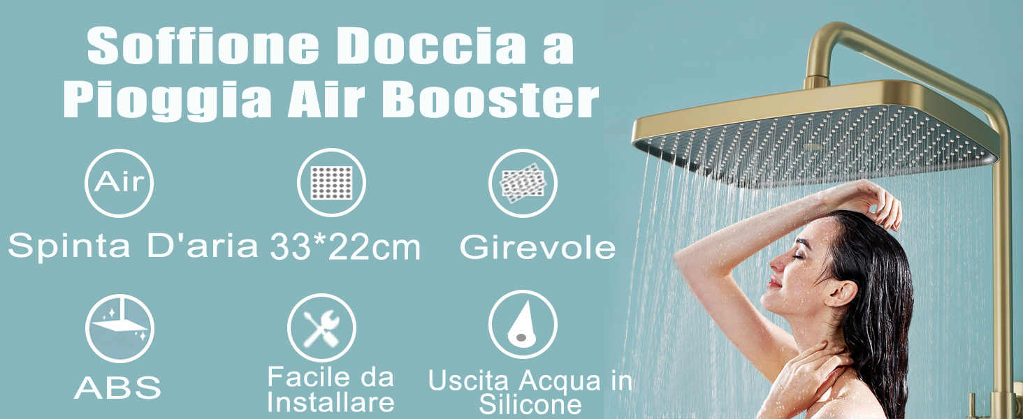 colonna doccia termostatica