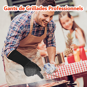 Guantes para barbacoa