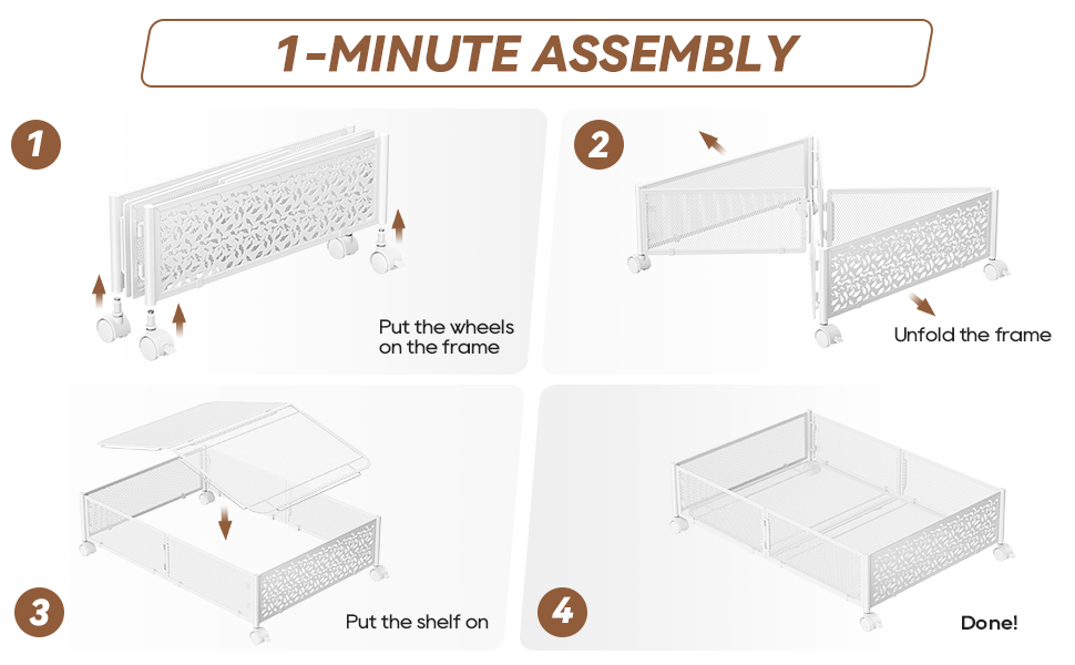 under bed storage