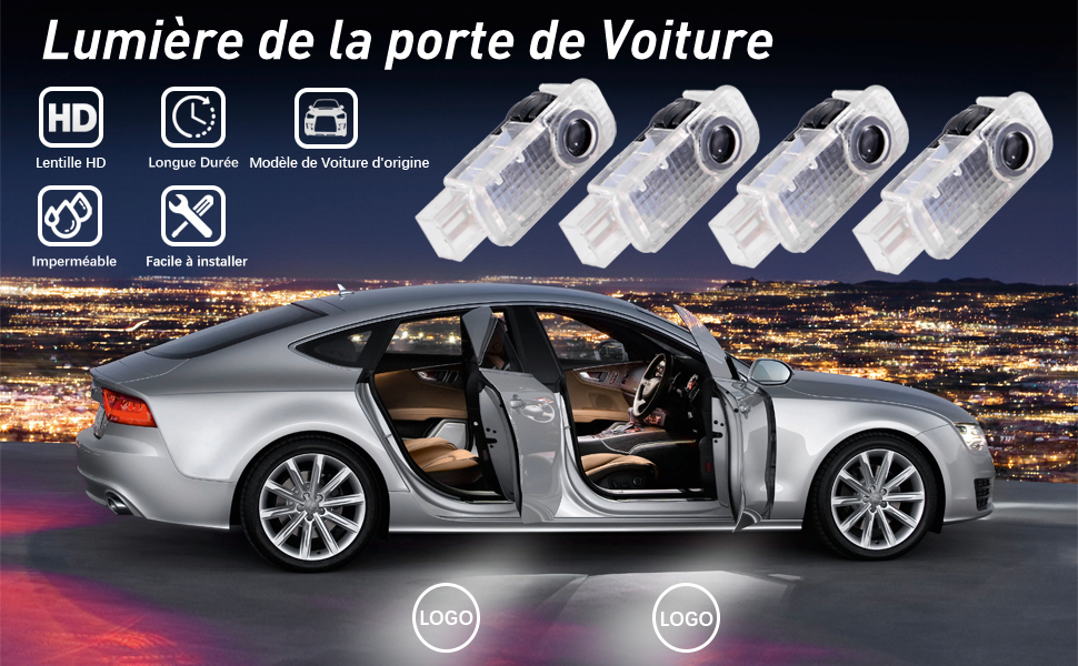 Luz de la puerta del coche