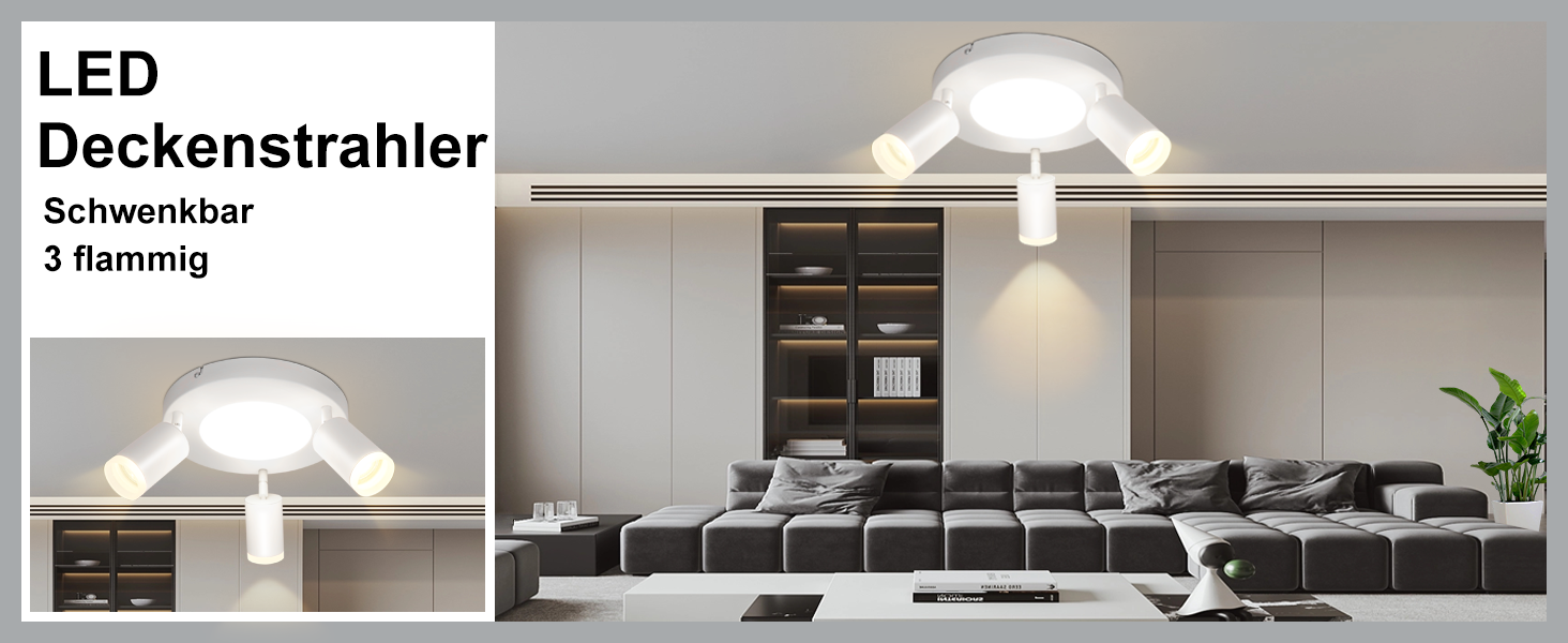 LED Deckenstahlar