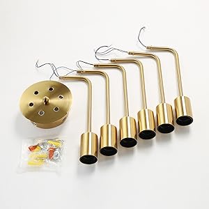 lampadario camera da letto moderna