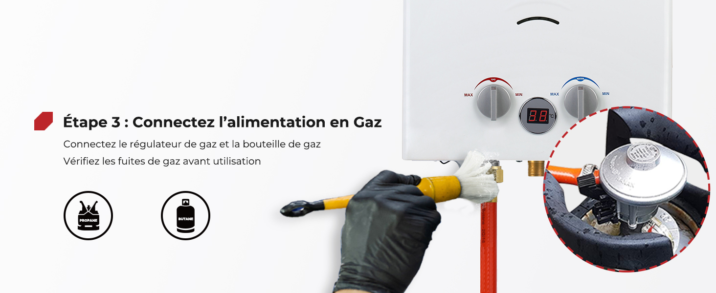Raccordement au gaz