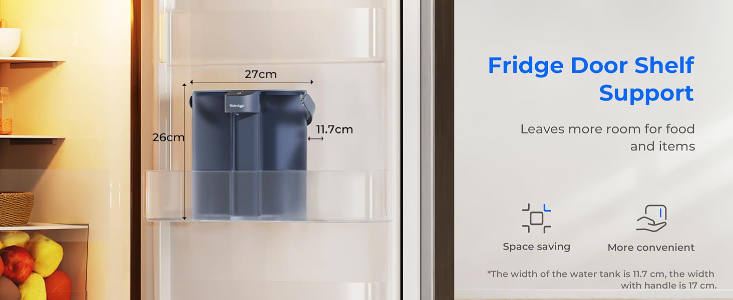 water filter jug for fridge door