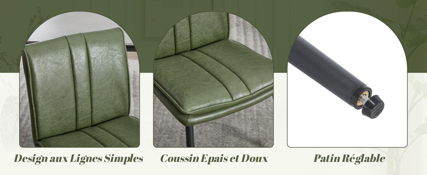 chaise de salle à manger moderne