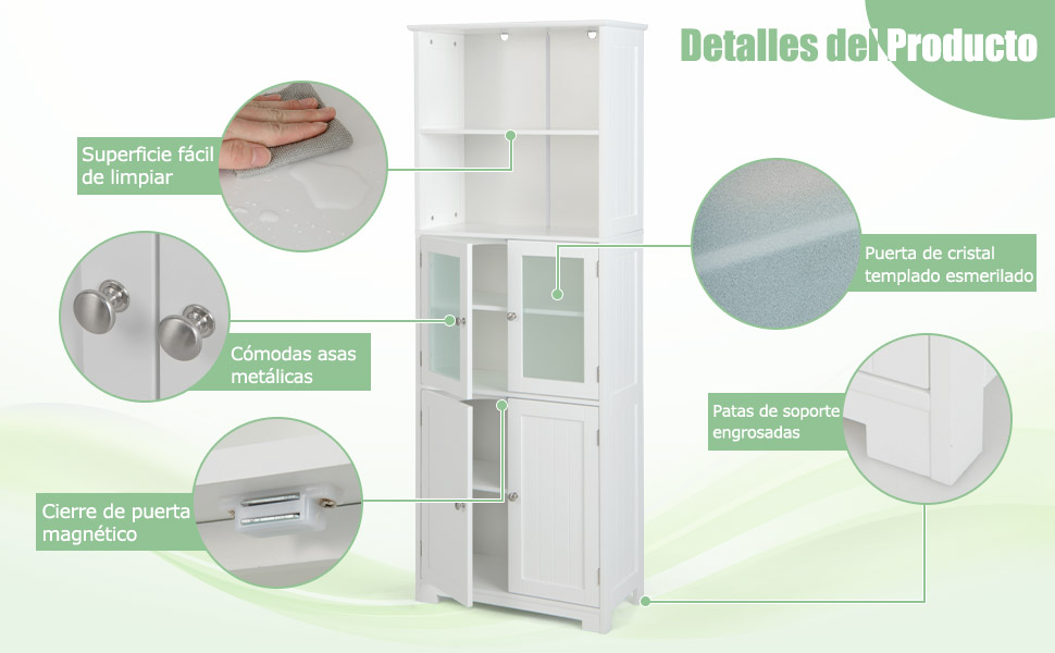 Armario Alto de Baño