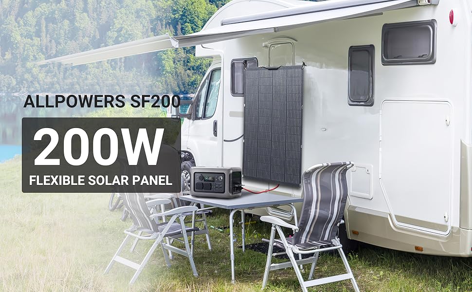 SF200 Flexible Solar Panel 