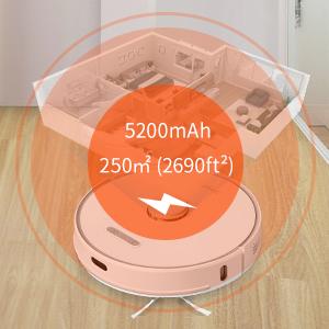 Robot Vacuum Cleaner long-lasting battery life