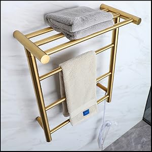 Sèche-Serviette Électrique Or