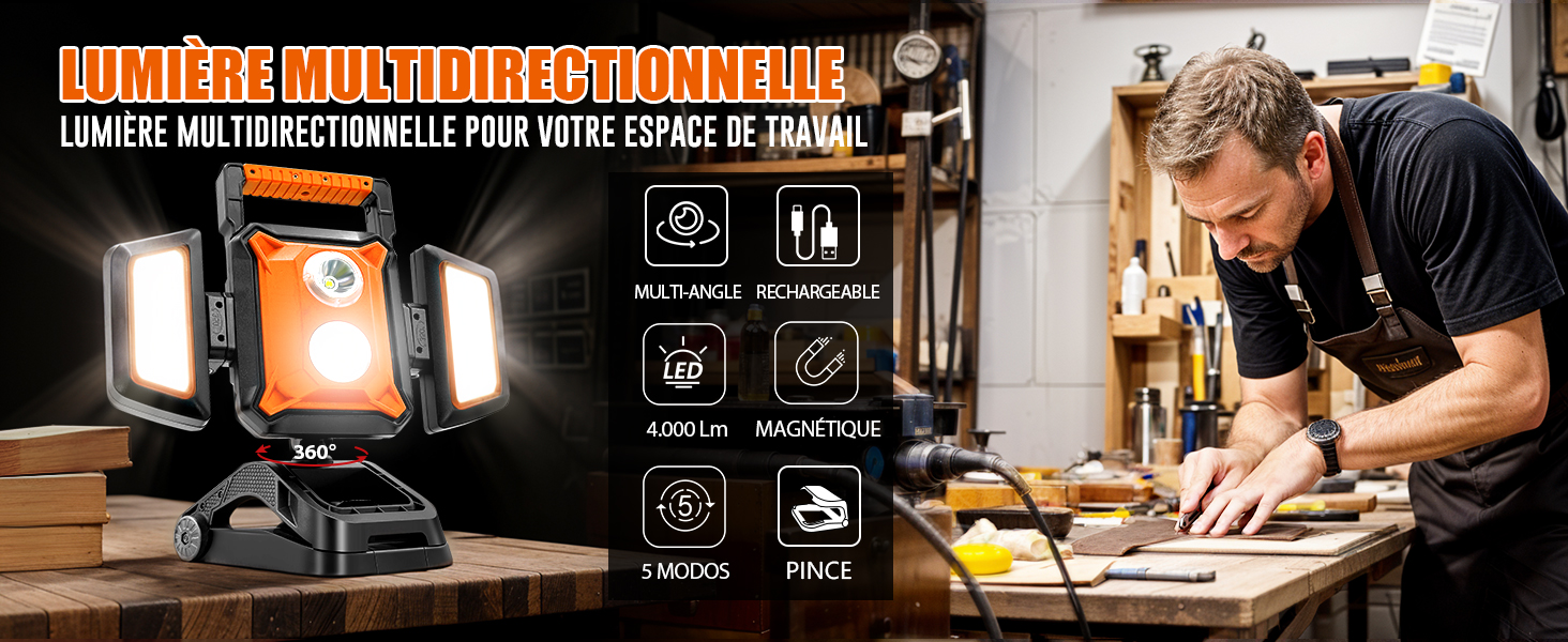 Lampe Led Rechargeable