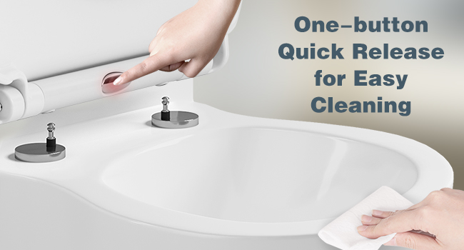 one - piece quick - clean sink for the bathroom