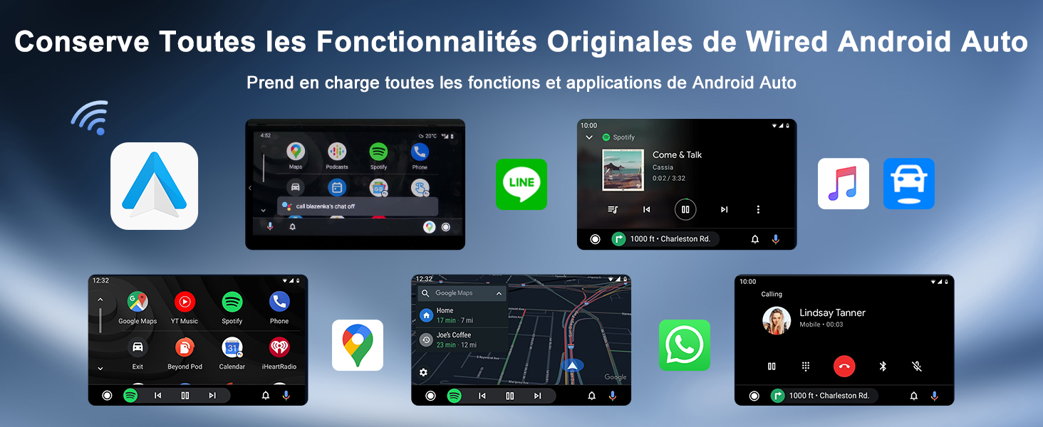 Adaptateur Android Auto sans Fil