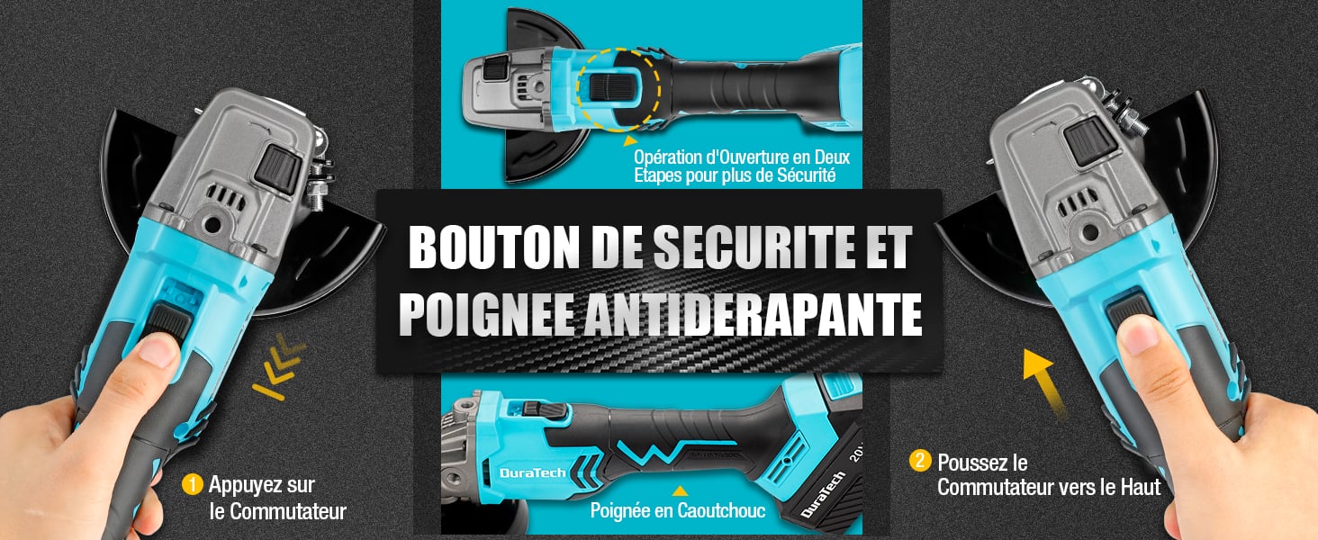 INGCO Outil Oscillant sans Fil 20V Outil Multifonction Oscillant, 6 Vitesses, 5000-20000 tr/min avec 2 Batterie 2,0 Ah et 1 Chargeur, 8 Pièces Accessoires pour Couper, Poncer, Gratter, Scier