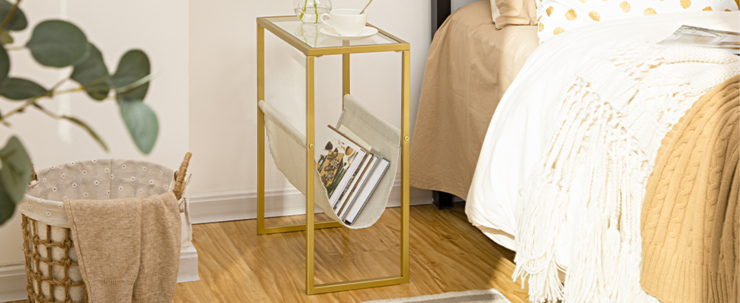 narrow side table