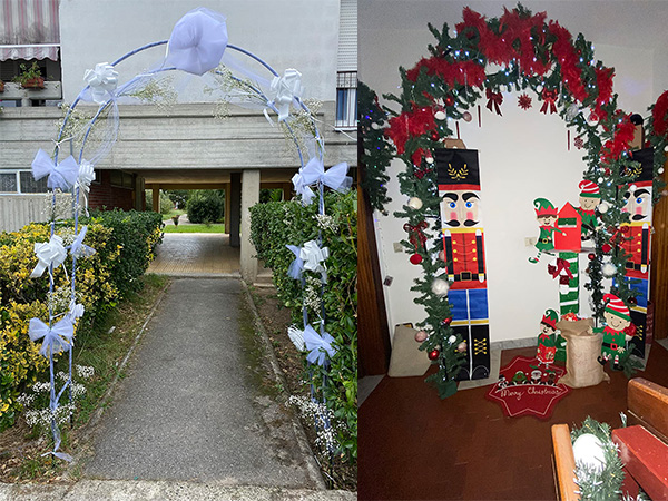 supporto per cancello in ferro pergole arco da giardino struttura piante rampicanti rose esterno