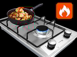 Table de cuisson à gaz Gasland Chef