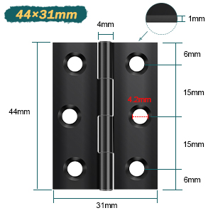 Bisagra 44 x 31 mm